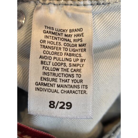 Lucky Brand Light Wash Denim Jean Raw Hem Maxi Skirt | 8/29 | EUC Preppy Boho - Picture 11 of 12